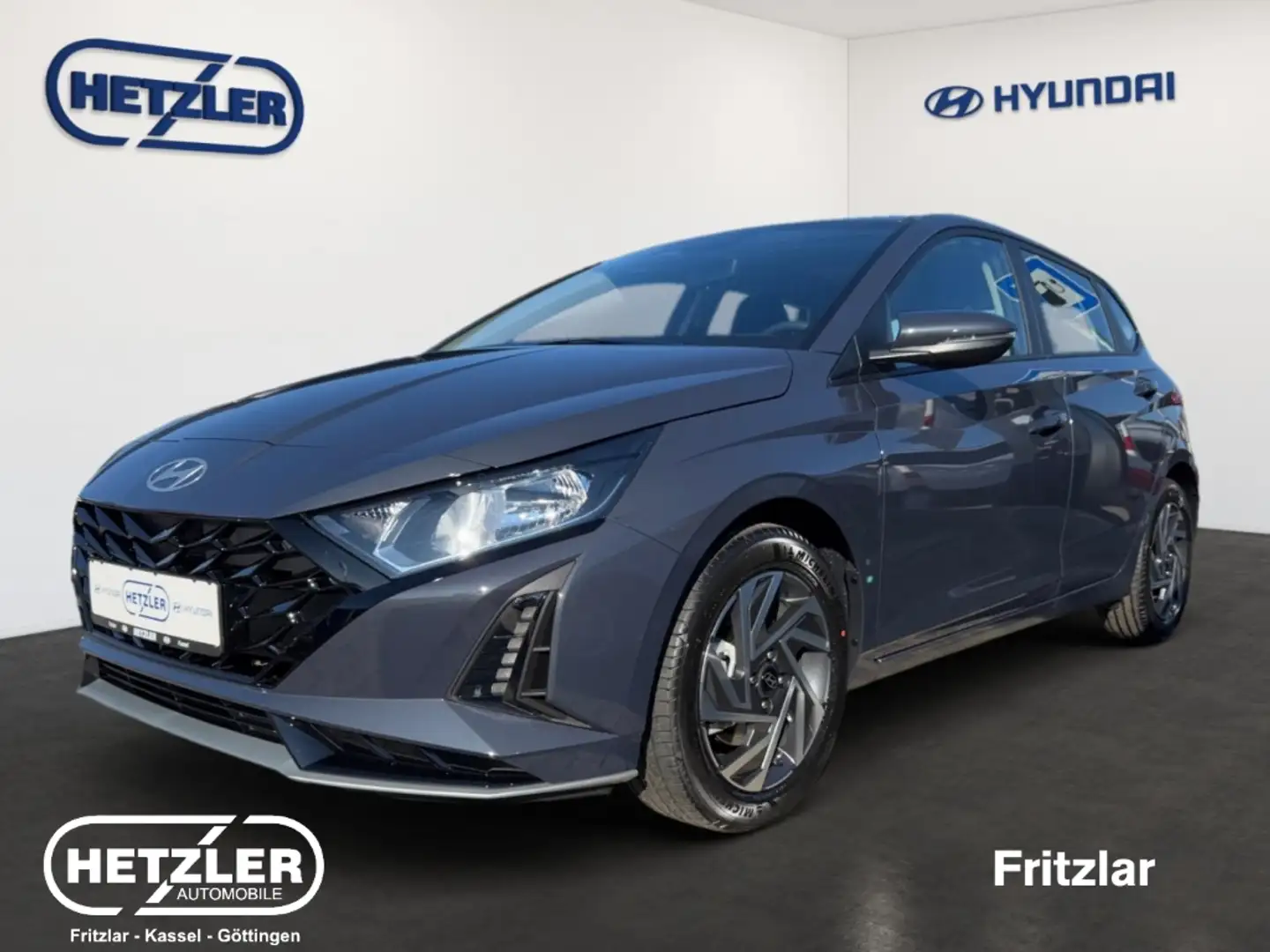 Hyundai i20 Trend 1.0 T-GDI EU6d Navi digitales Cockpit Apple Grijs - 1