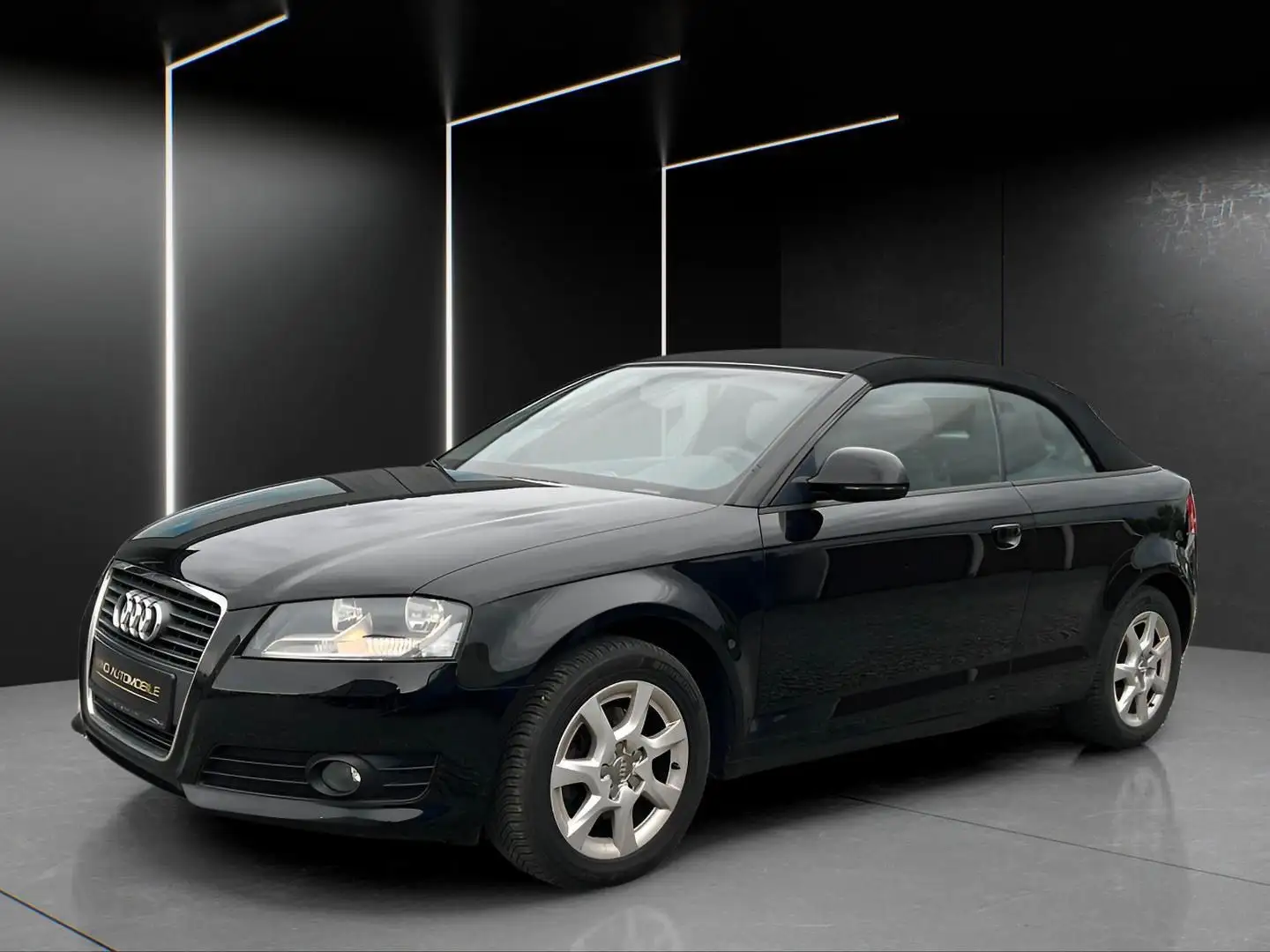 Audi A3 Cabriolet 1.8 TFSI Attraction *92tkm*Navi*Pdc Schwarz - 2