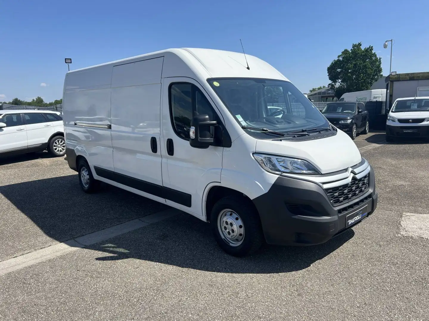 Citroen Jumper Citroën II 2.2 BlueHdi 165ch L3H2 1erMain Clim GPS Blanc - 2