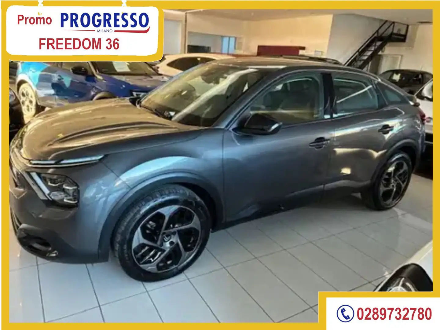 Citroen C4 C4 PureTech 130 S&S EAT8 Plus Grau - 1