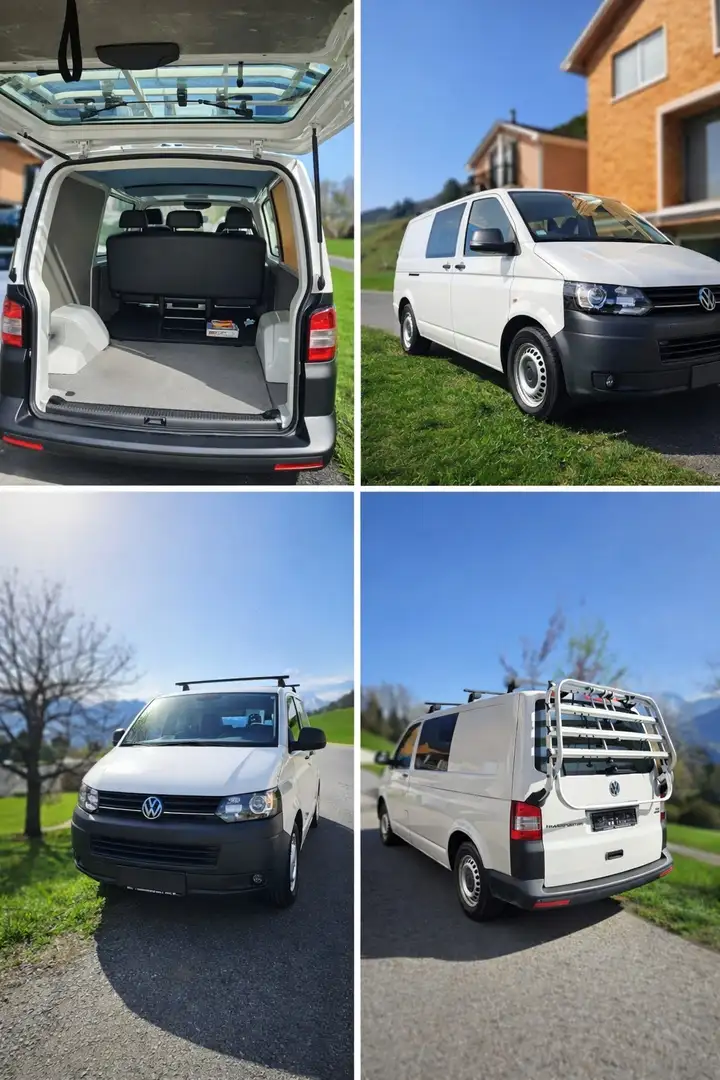 Volkswagen T5 Transporter T5 Transporter, 5 Plätzer Weiß - 1