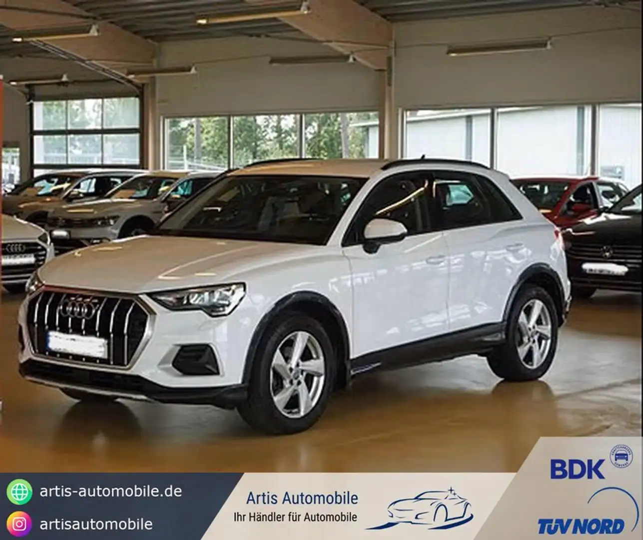 Audi Q3 35 TDI advanced AHK*STANDHEIZUNG*CARPLAY-NAVI Weiß - 1