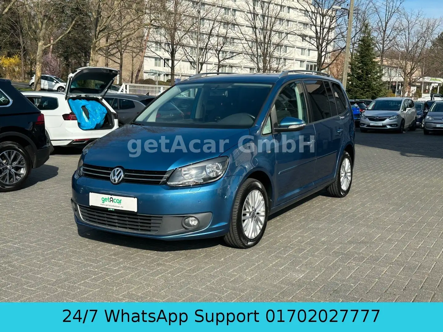 Volkswagen Touran Cup BMT 7-Gang DSG *PDC* Bleu - 1