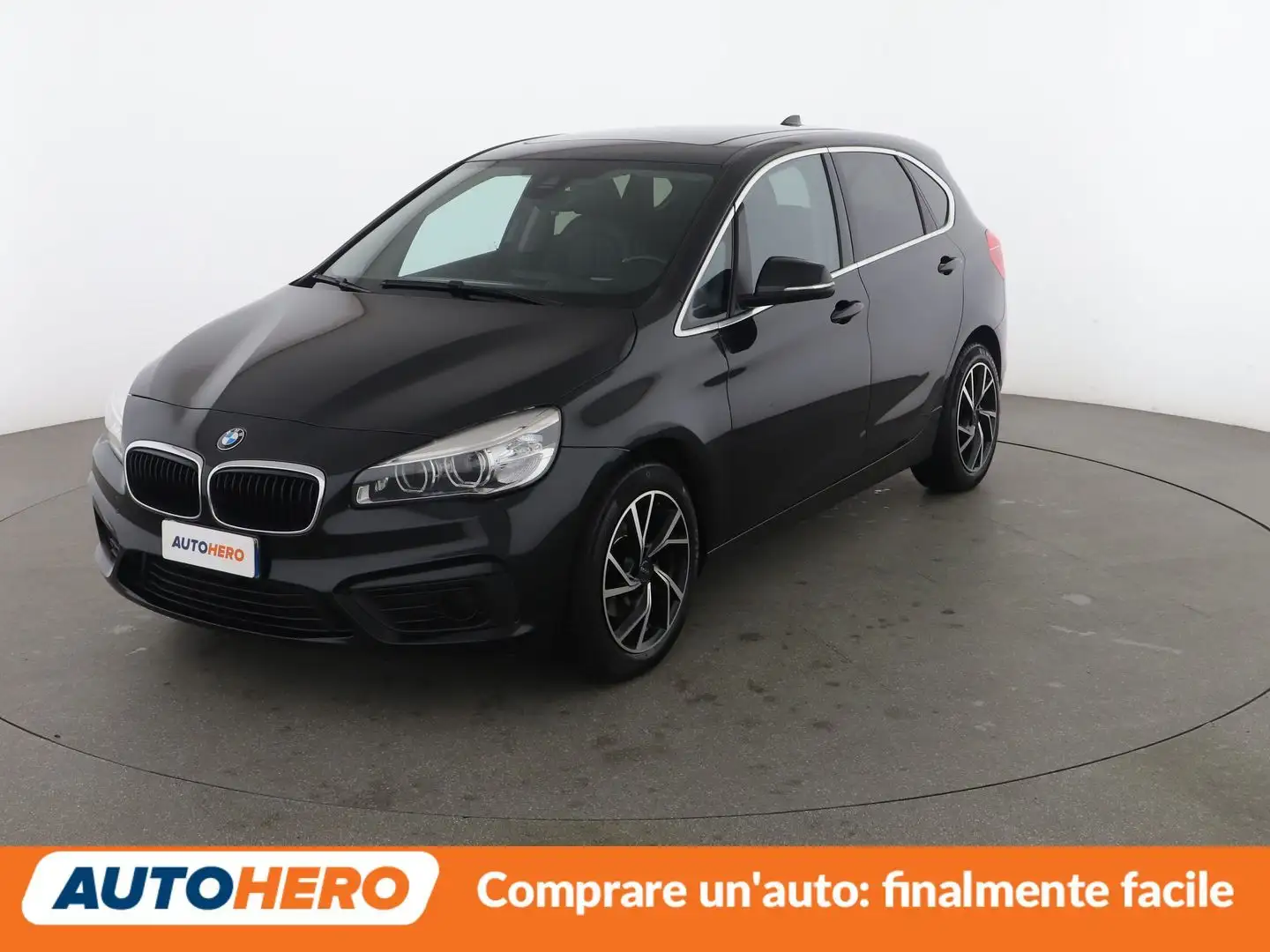 BMW 218 218d Active Tourer Basis Noir - 1