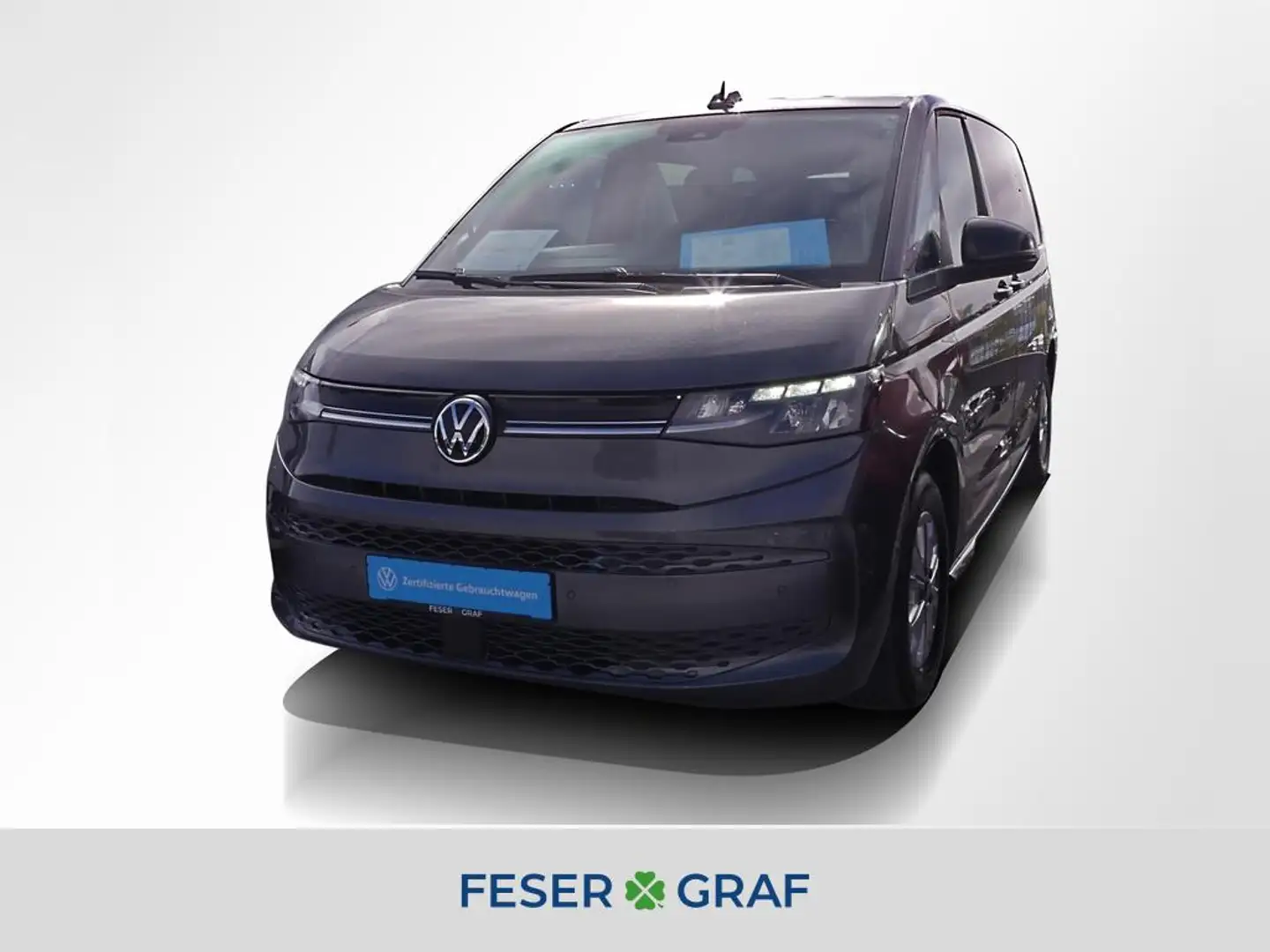 Volkswagen T7 Multivan 2.0 TDI Life 7Si ACC AHK RüKa Sitzh. Grijs - 1