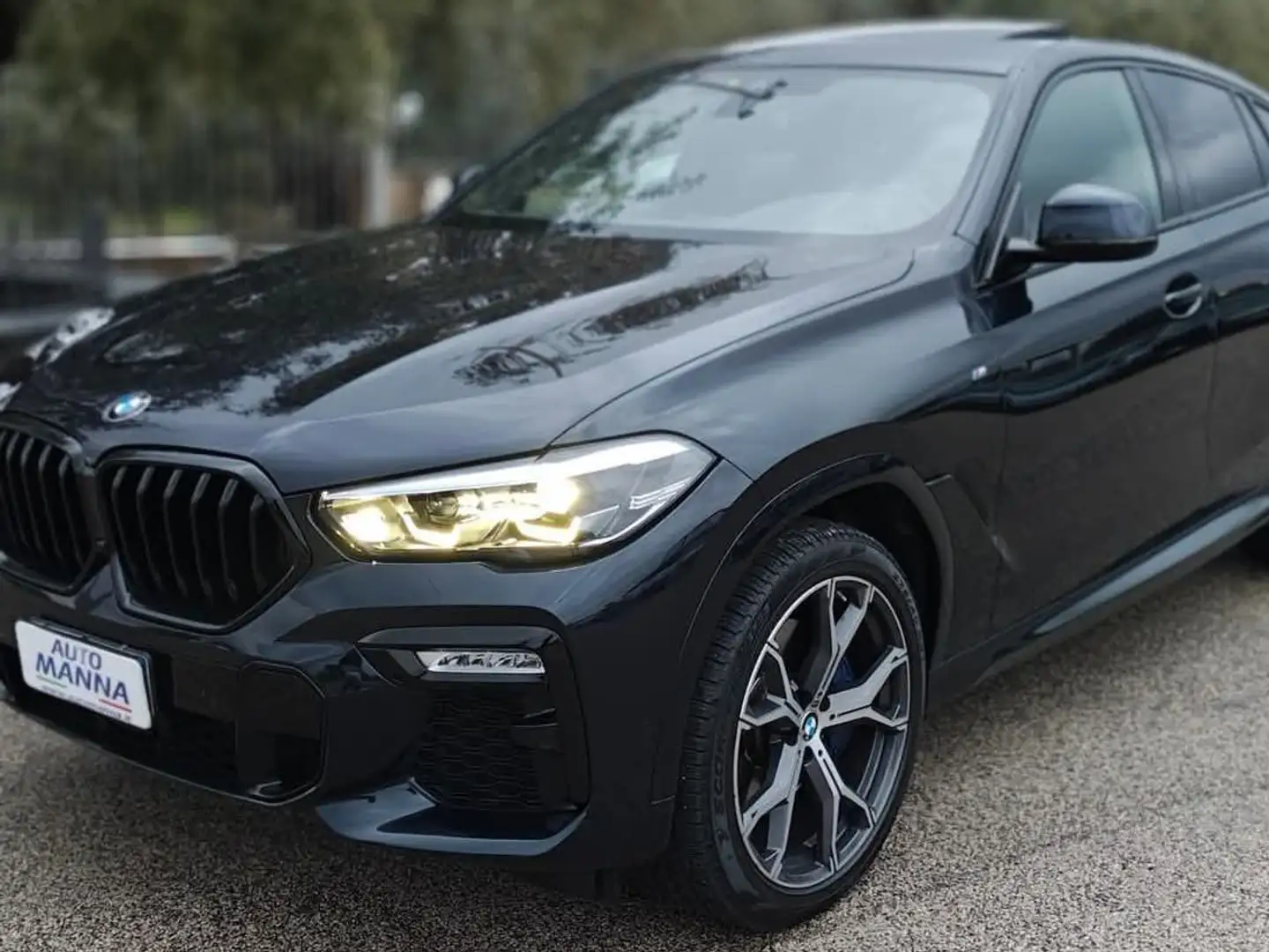 BMW X6 xdrive30d Msport auto Blauw - 1