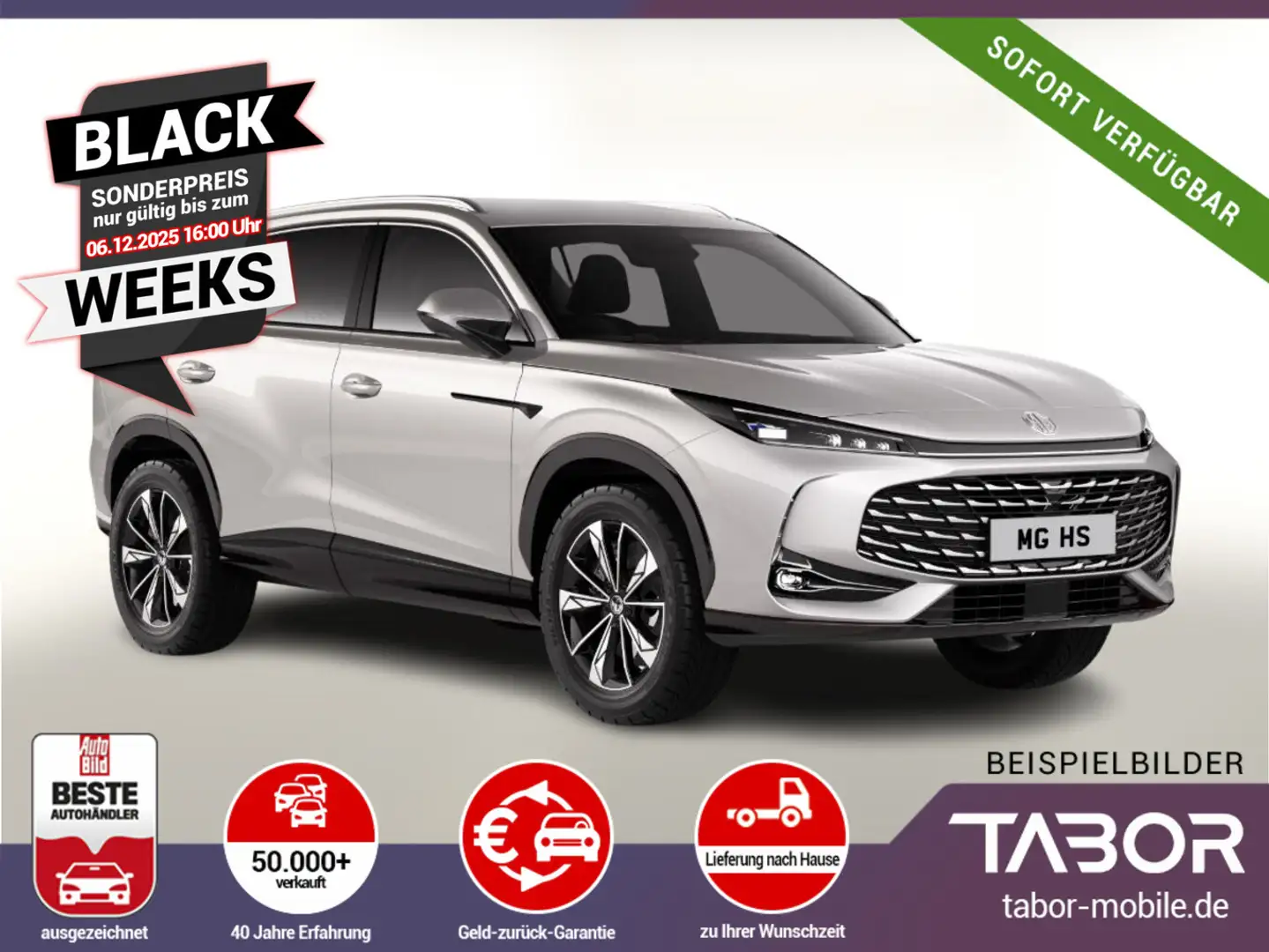 MG HS 1.5 T-GDI 170 Luxury Kam360 TotW UVP-22%* Argent - 1