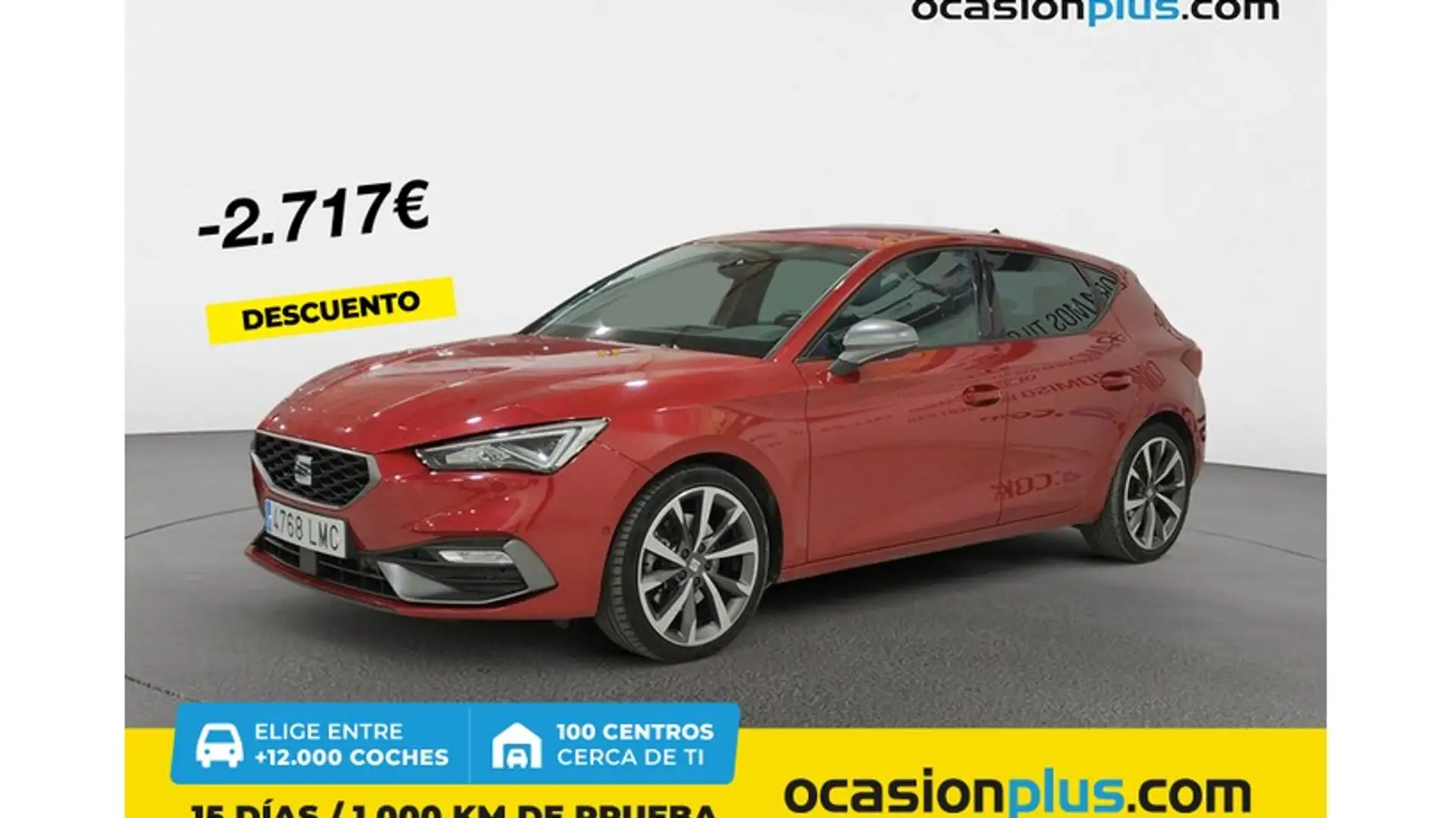 SEAT Leon 1.5 eTSI S&S FR Launch Pack L DSG-7 150 Rojo - 1