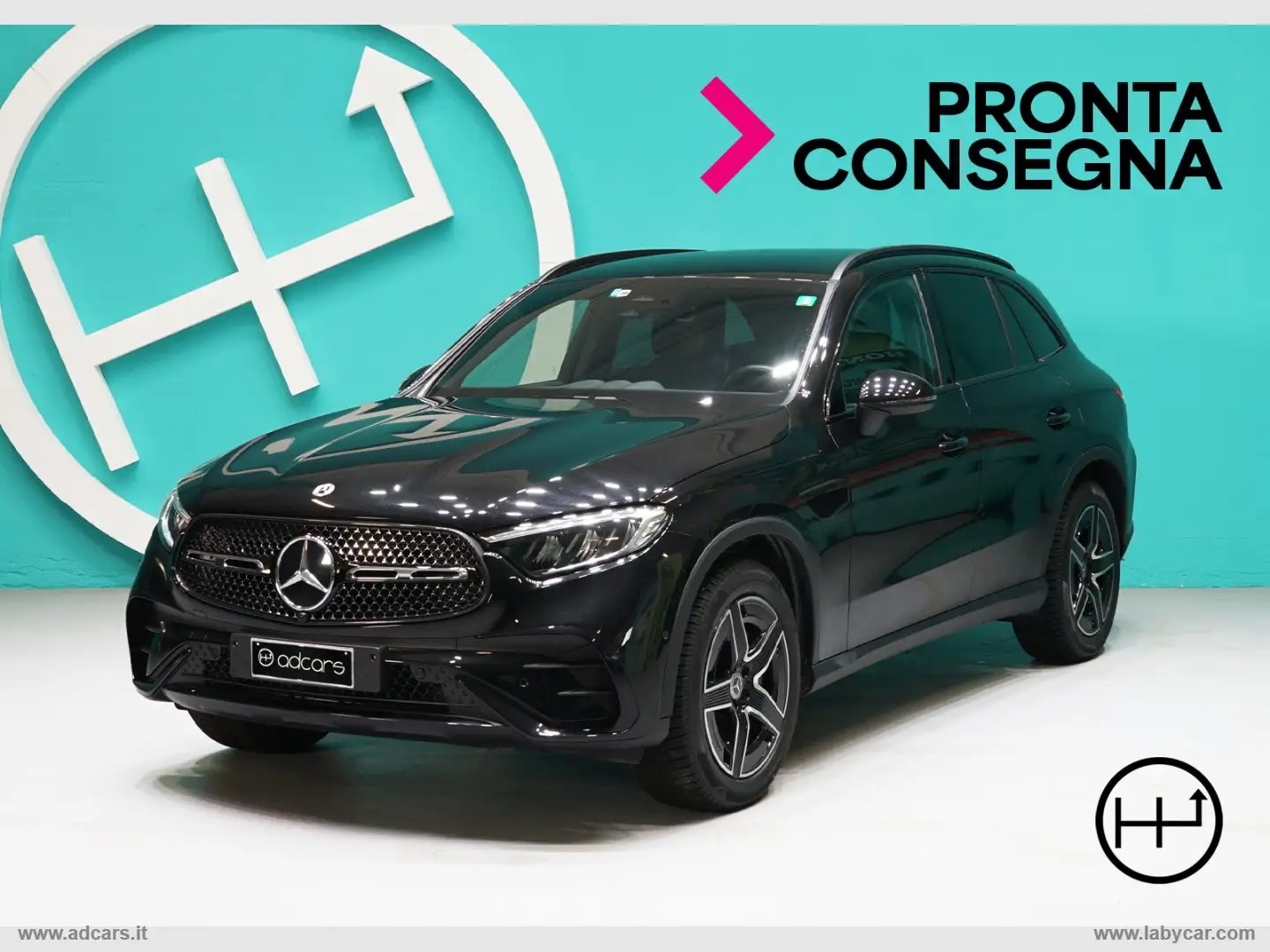 Mercedes-Benz GLC 220 GLC 220d 4Matic Mild Hybrid AMG Line Advanced PRON Zwart - 1