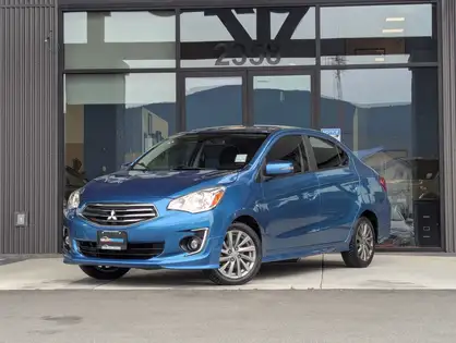Blue 2019 Mitsubishi Mirage G4 GT FWD Sedan Continuously Variable Transmission
