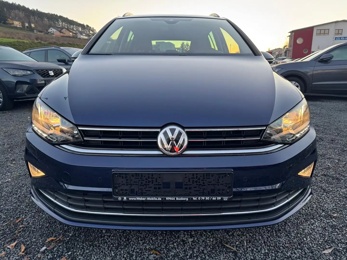 Volkswagen Golf Sportsvan Golf VII Sportsvan 1.5 TSI *UNITED*AHK*PDCHI+VO* Bleu - 2