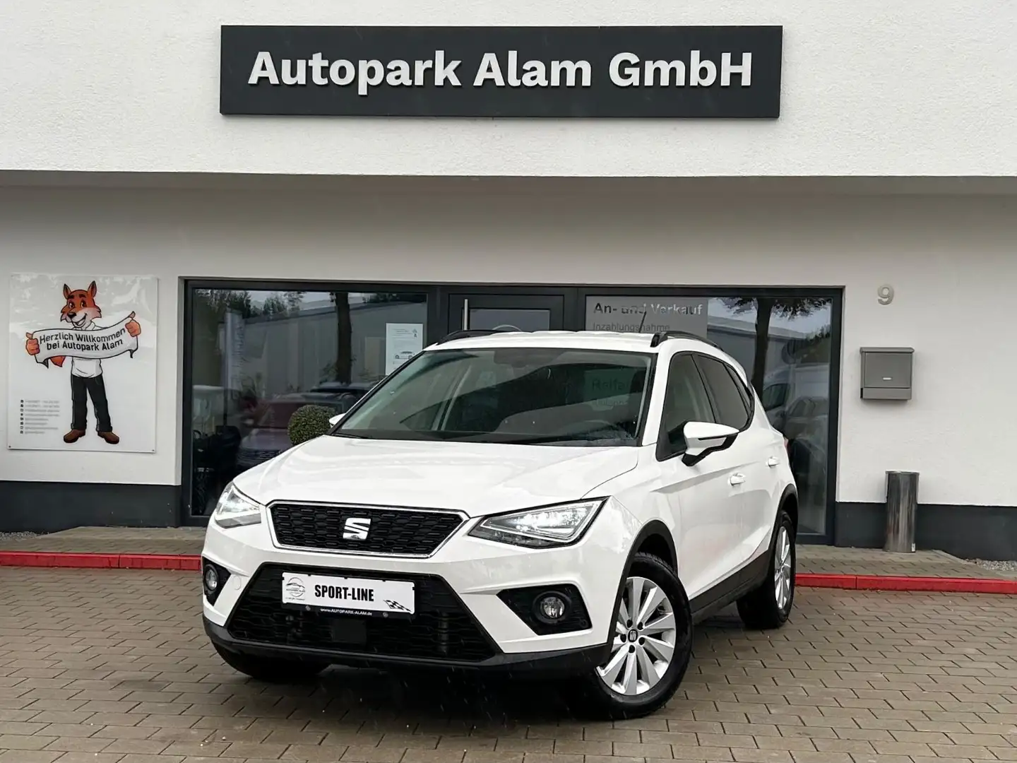 SEAT Arona 1,0 TSI DSG "Style" LED Klima DAB RFK CarP Blanc - 1