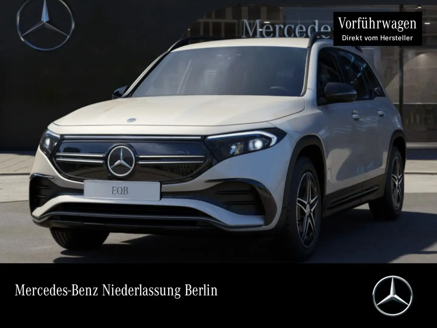 Mercedes-Benz EQB 350 4M AMG+NIGHT+PLUS-PAKET+KAMERA+KEYLESS Weiß - 1