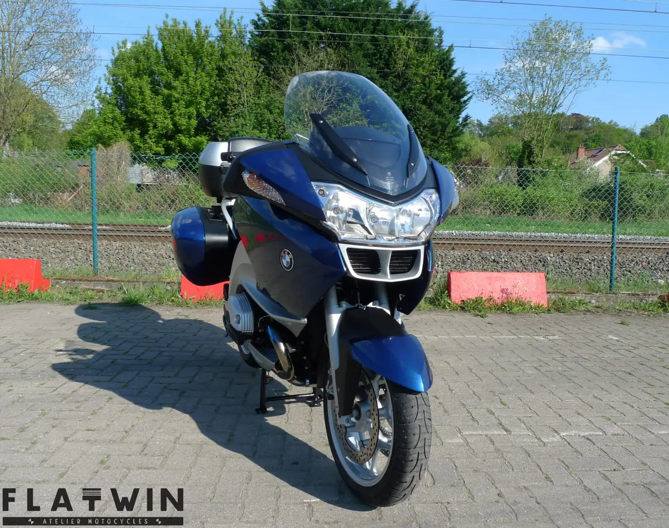 BMW R 1200 RT Garantie - #flatwinmotos Blauw - 1