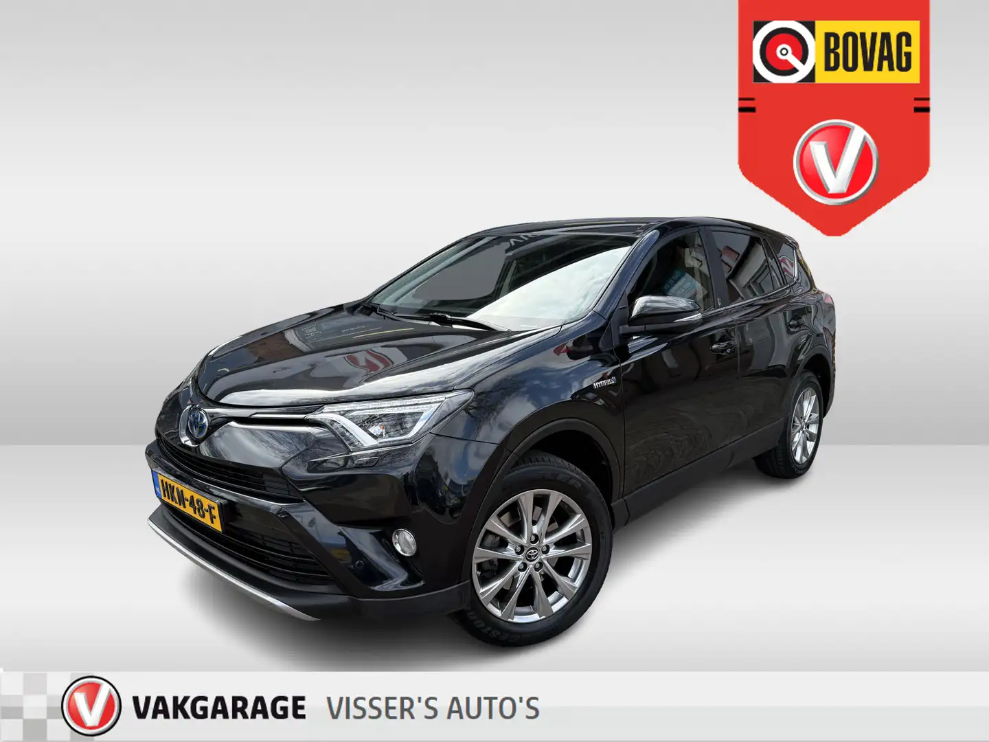 Toyota RAV 4 2.5 Hybrid AWD Dynamic MEERPRIJS TREKHAAK € 600 | Noir - 1
