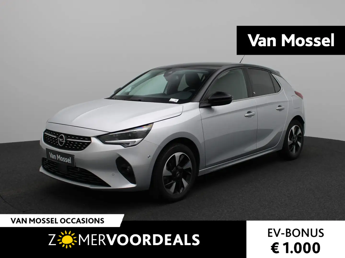 Opel Corsa-e Elegance 50 kWh Zeer compleet | Navi | ECC | Cam | Grigio - 1
