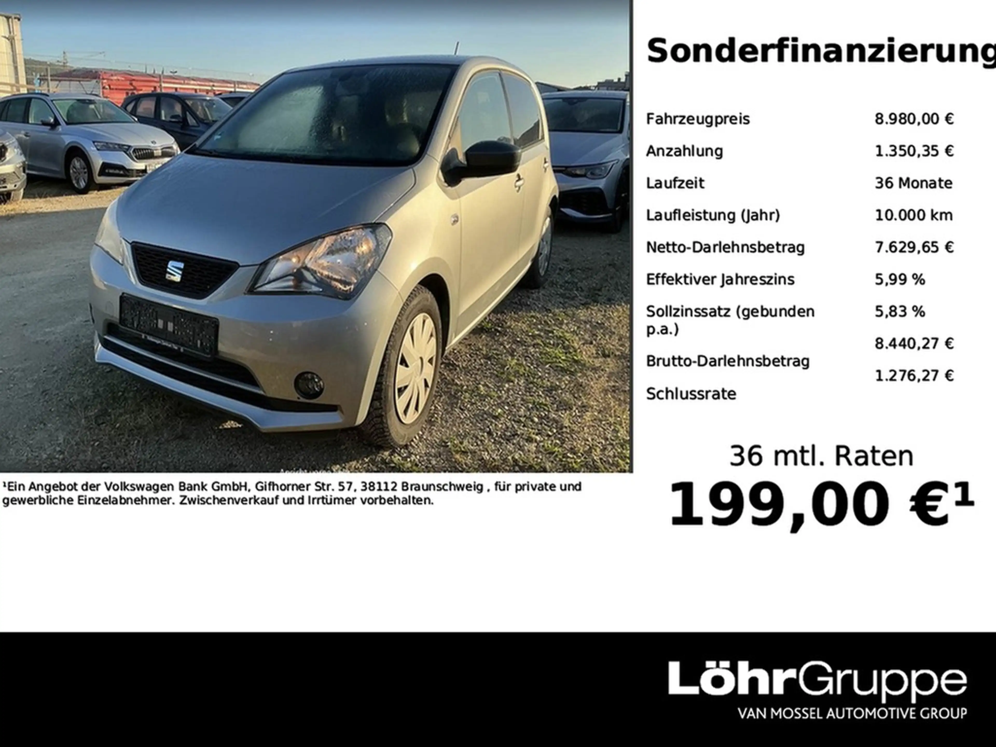 SEAT Mii 1.0 Chic Winterpaket