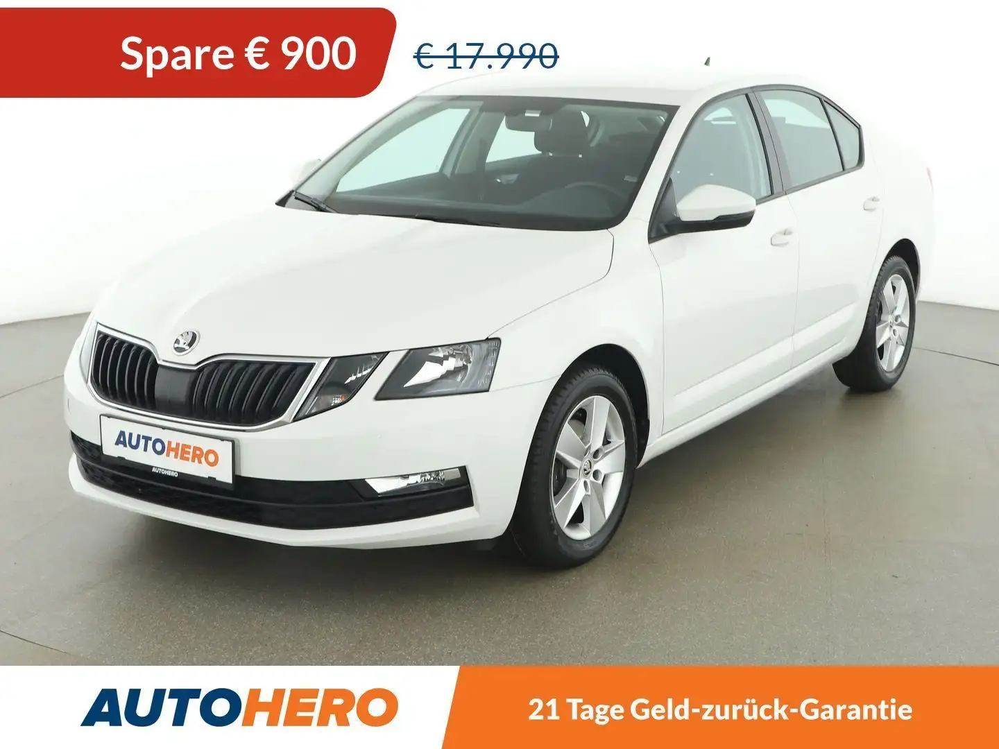 Skoda Octavia 1.6 TDI Ambition Weiß - 1