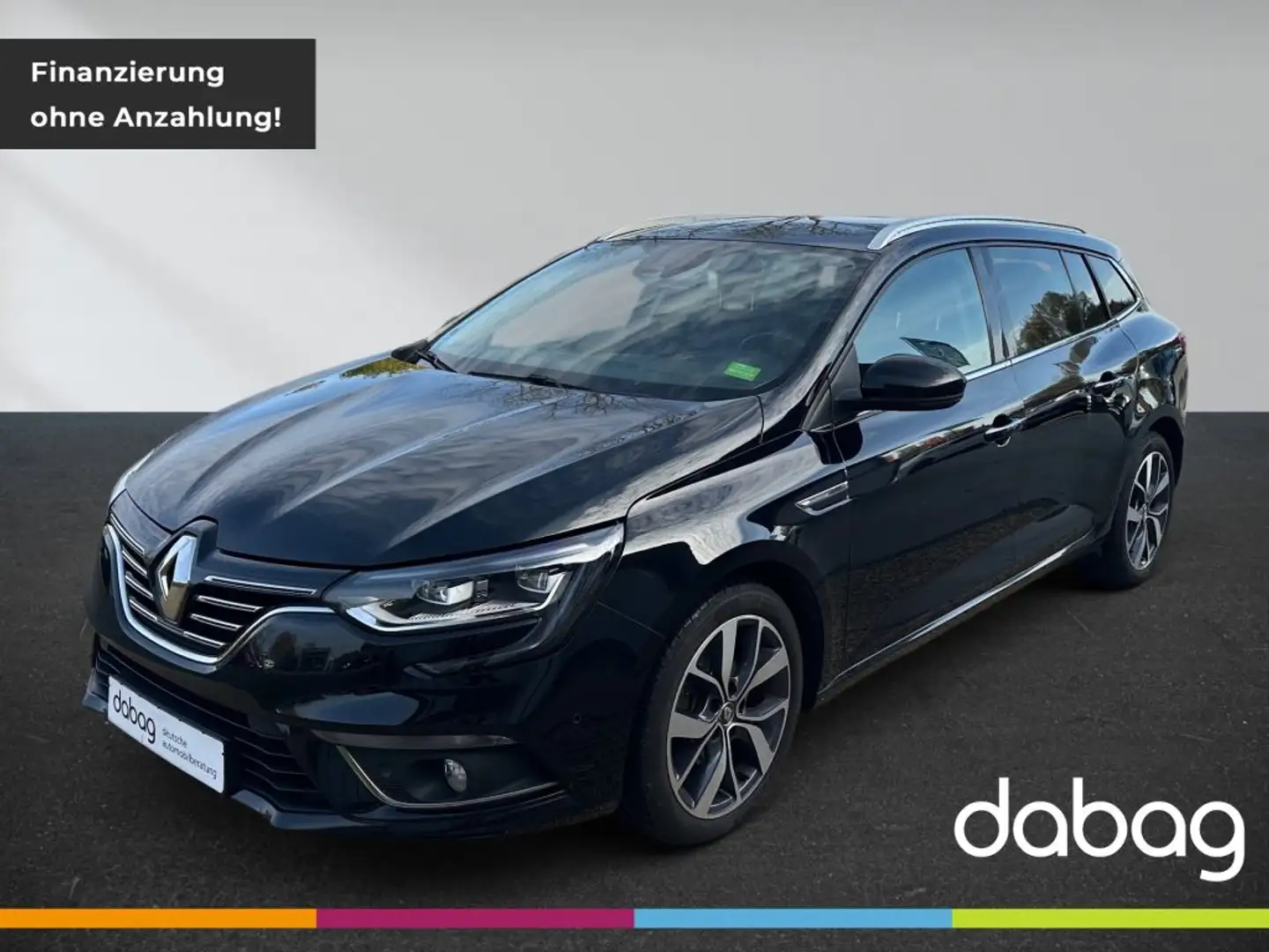Renault Megane Grandtour dCi 110 EDC INTENS Kam SR+WR Navi AHK Nero - 1