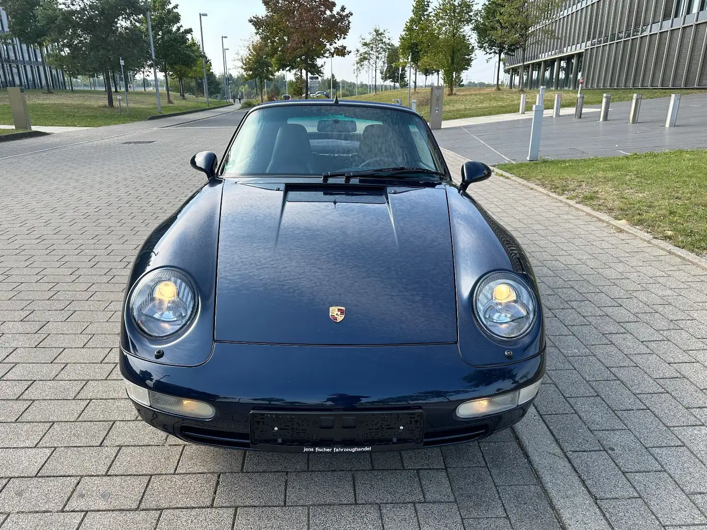 Porsche 993 Cabriolet Tiptronic + Porsche Scheckheft + Azul - 2