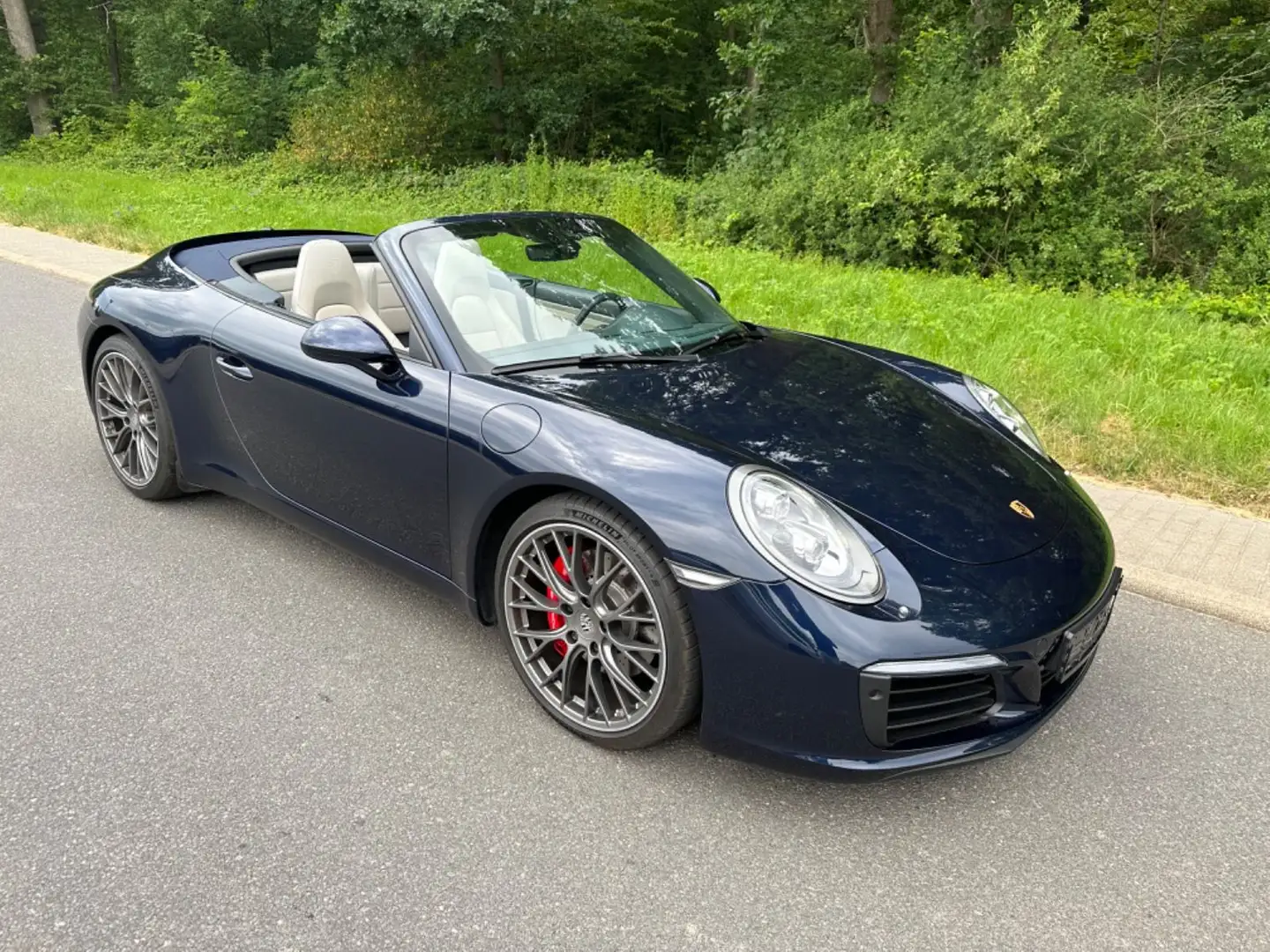 Porsche 991 911 Carrera S Cabrio 3,0 Aproved 03/26 111Punkte Bleu - 2