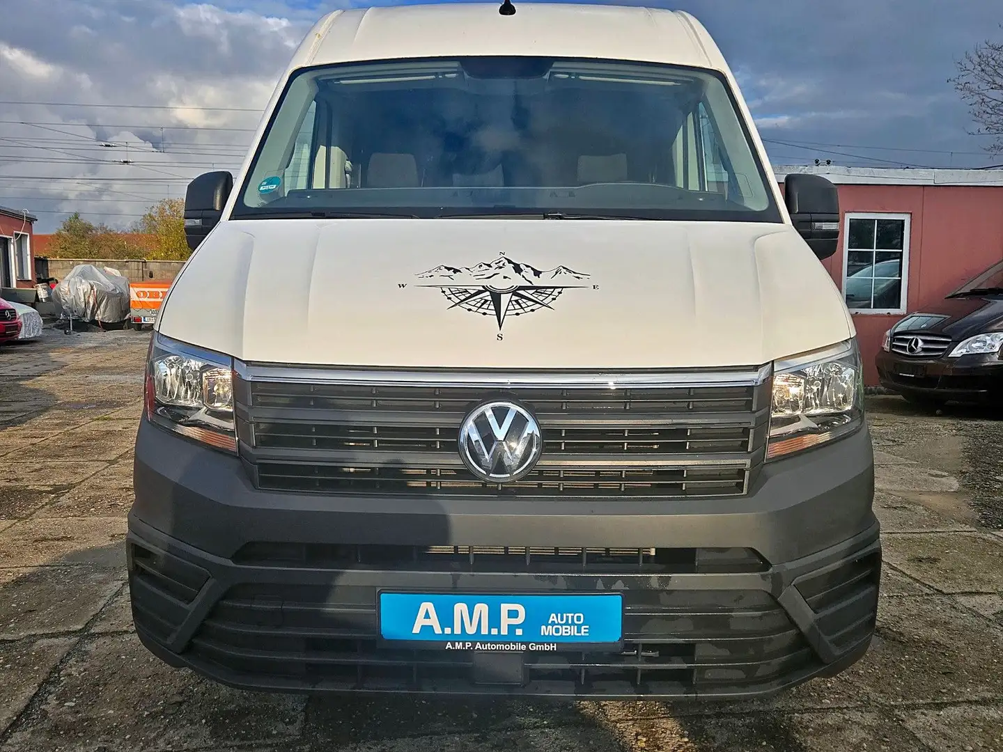 Volkswagen Crafter L3, GARANTIE, TÜV+ZR+SERVICE NEU, Klima, Weiß - 2