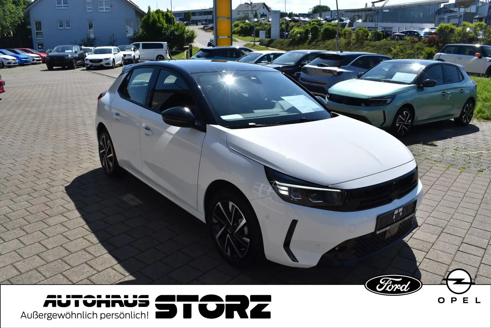 Opel Corsa F GS TECHPAKET|KOMFORTPAKET Wit - 2