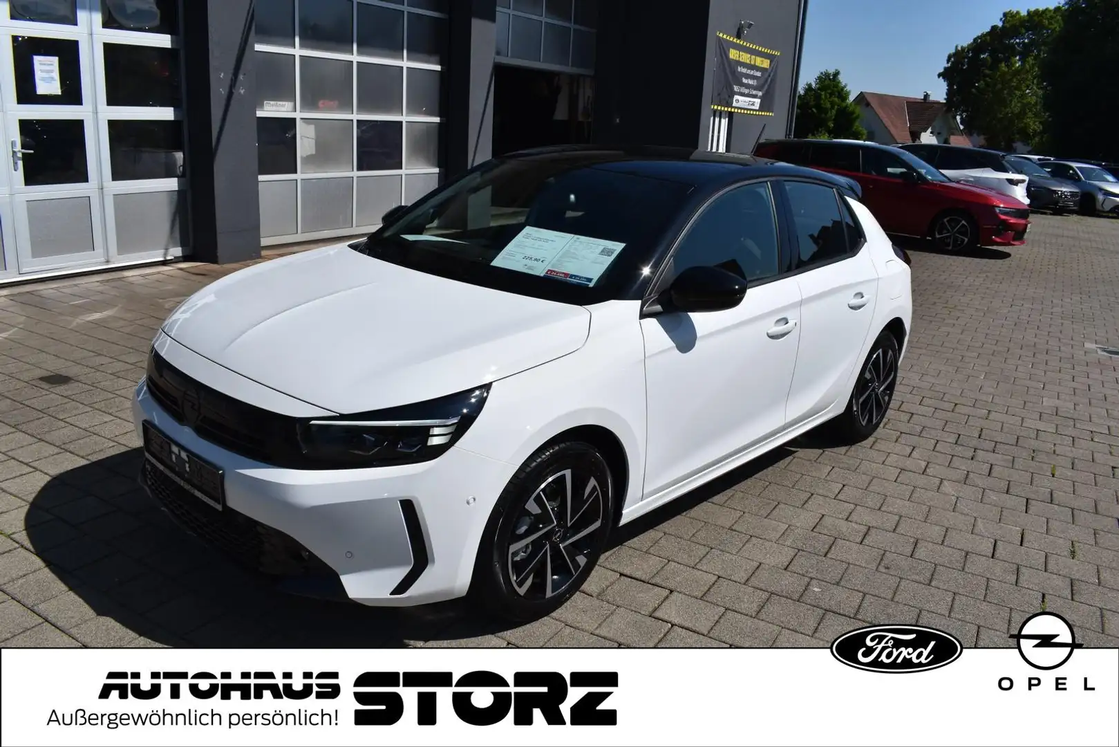 Opel Corsa F GS TECHPAKET|KOMFORTPAKET Wit - 1