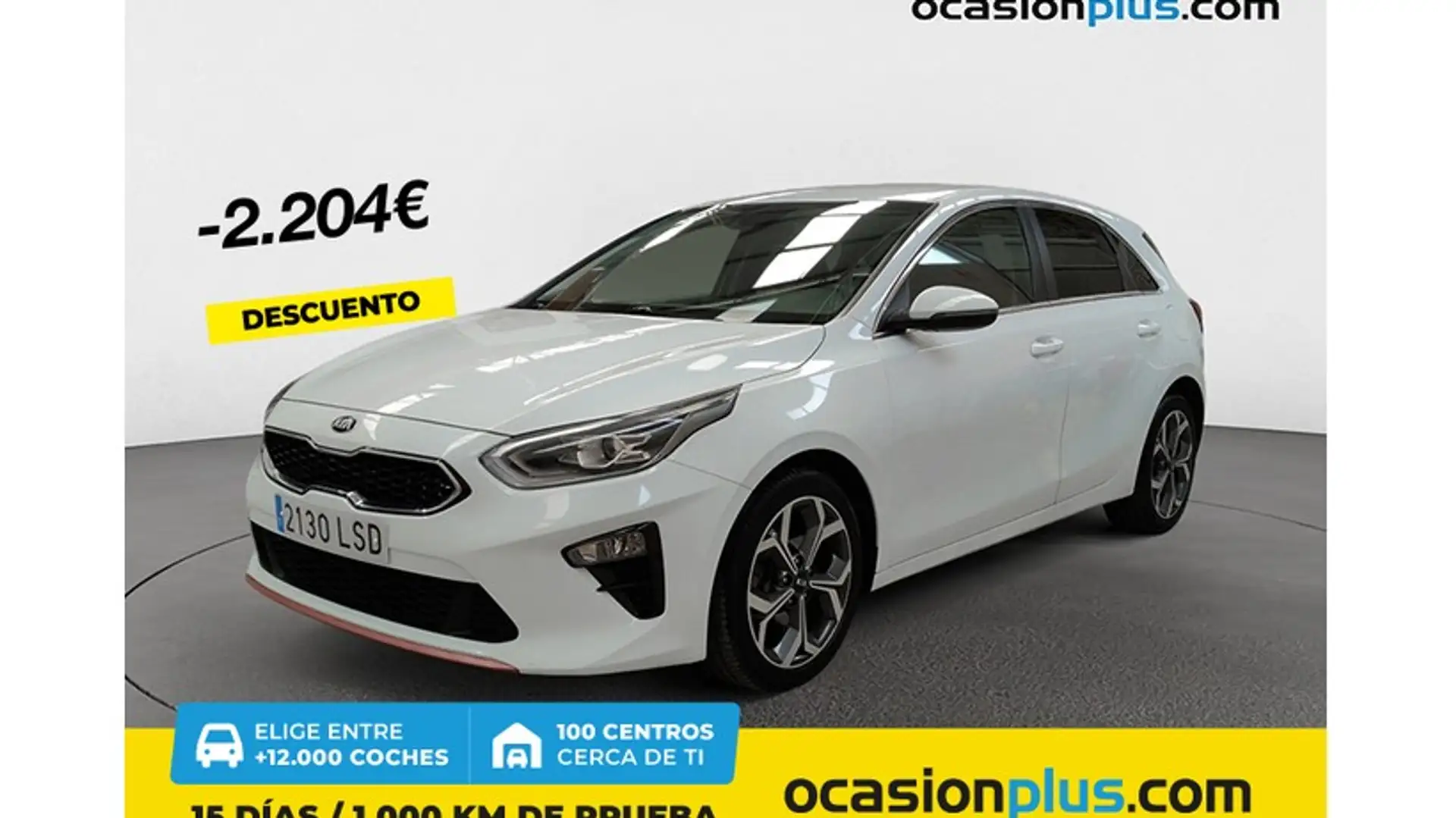 Kia Ceed / cee'd 1.0 MHEV Tech DCT 120 Blanc - 1