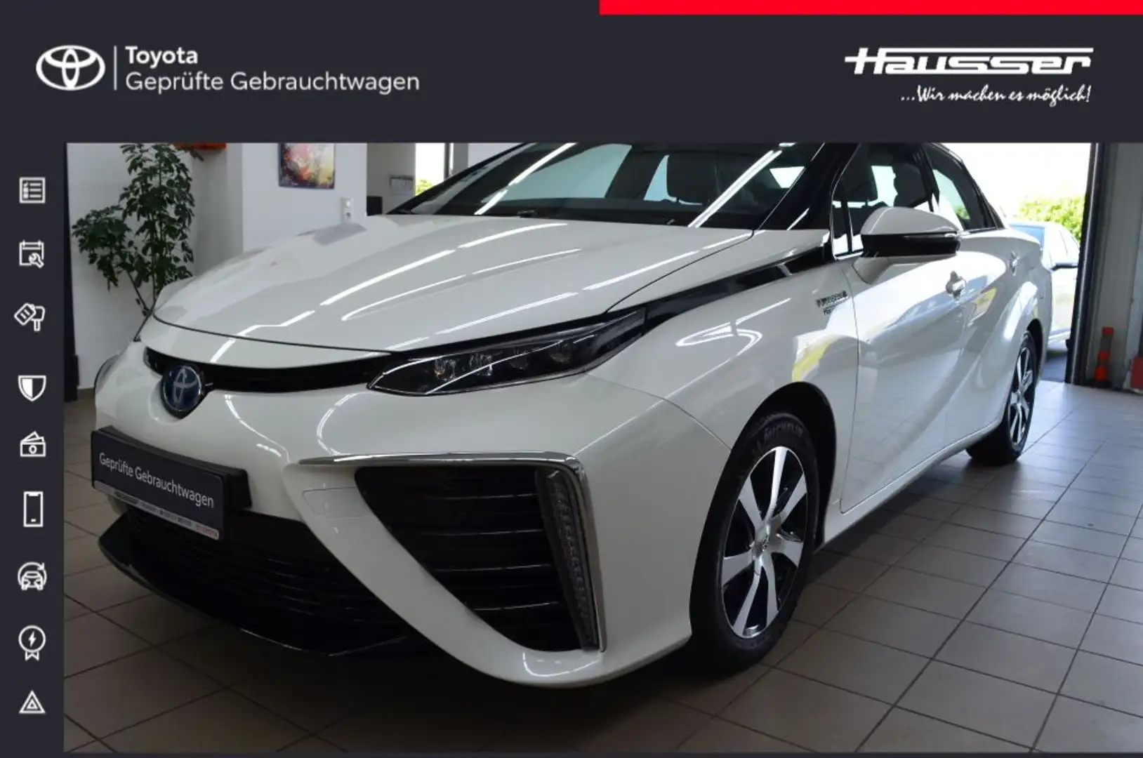 Toyota Mirai I Brennstoffzelle*Wasserstoff*FuelCell* Weiß - 1