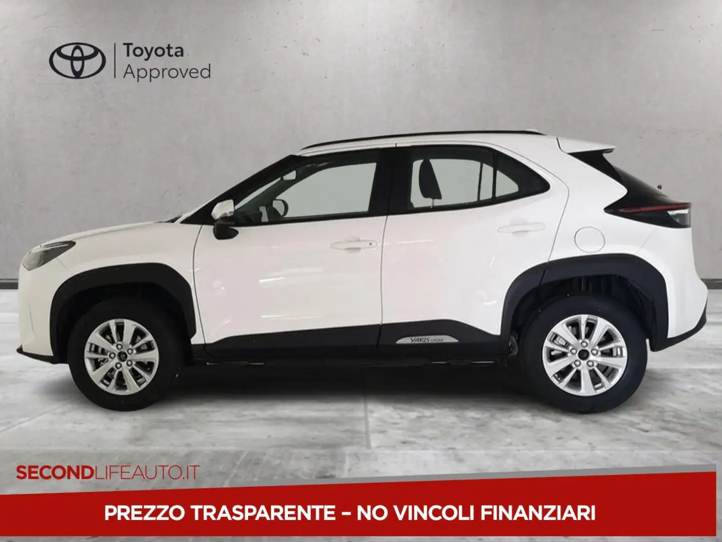 Toyota Yaris Cross 1.5h Active fwd 115cv e-cvt Weiß - 2