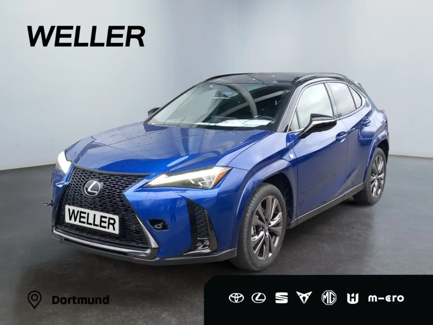 Lexus UX 300h Allrad/F SPORT*Matrix LED*360°*ACC*HUD*Leder mit S Albastru - 1