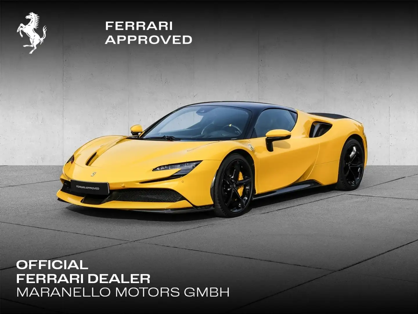 Ferrari SF90 Stradale *Fiorano*Carbon*LED*CarPlay*1.Hd.* Žlutá - 1