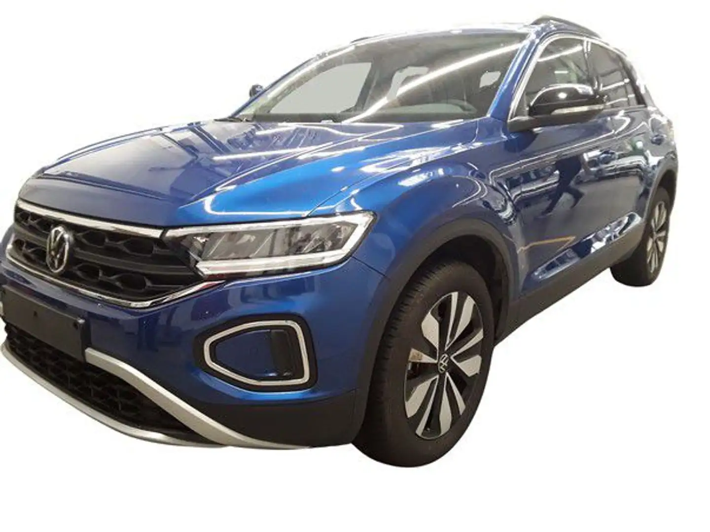 Volkswagen T-Roc 1.0 TSI Goal NAVI AHK LED KLIMA ACC APP Bleu - 2