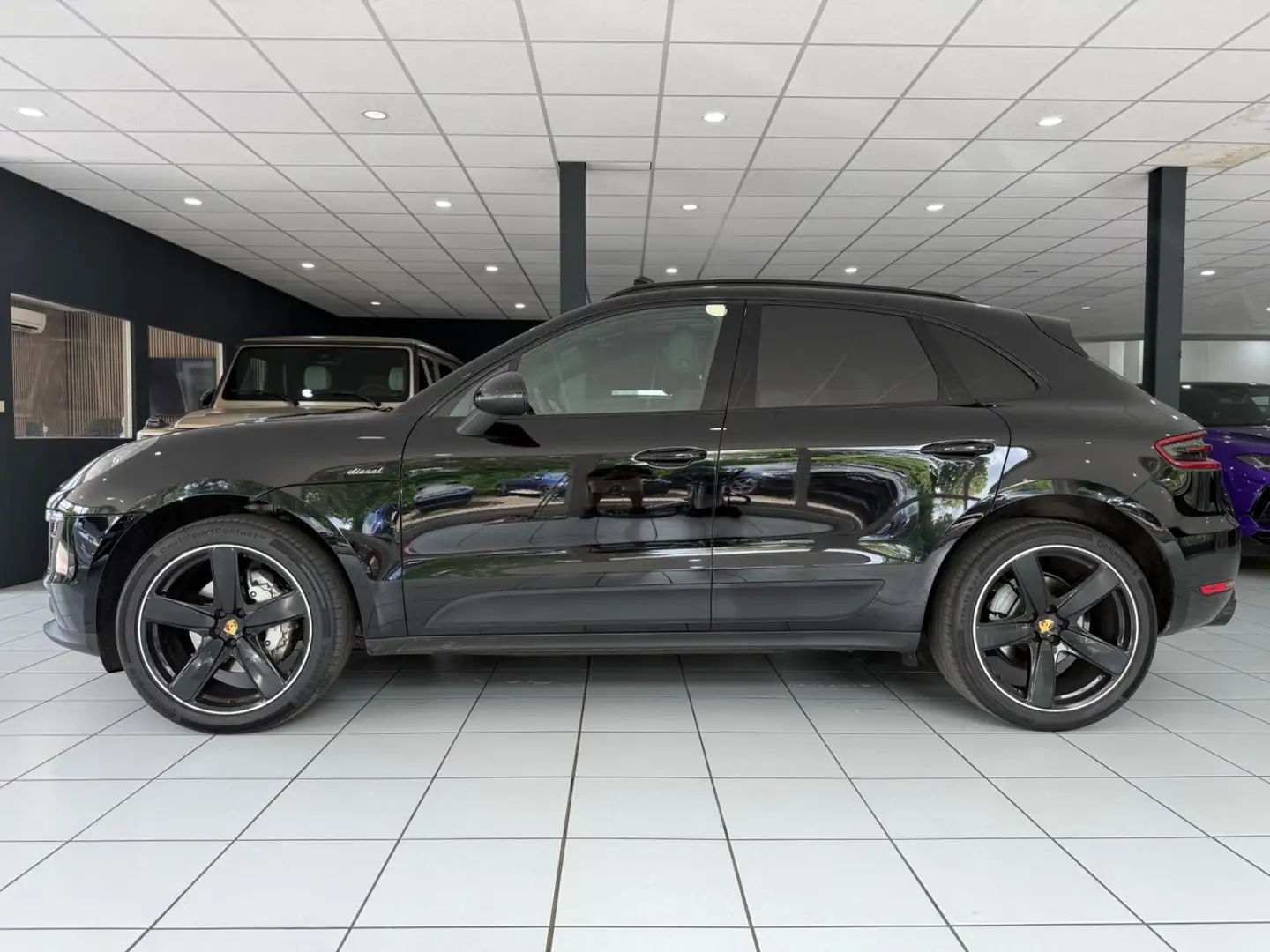 Porsche Macan S Diesel *PANO*PDLS+*LUFT*21´´*SPORT-D*KAM Schwarz - 2