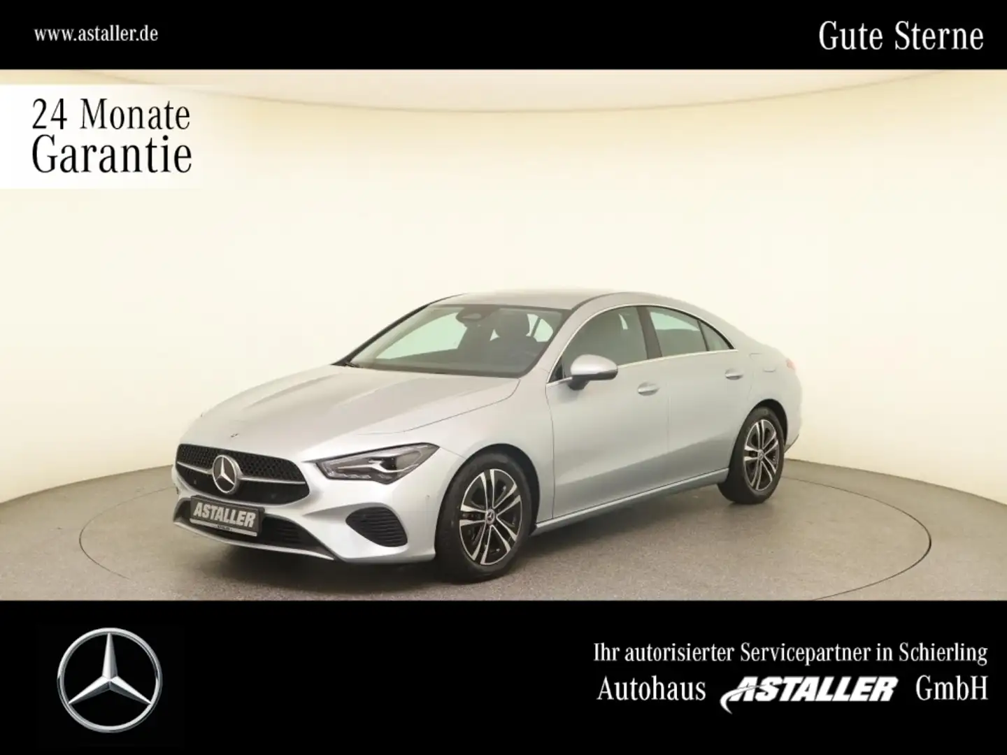 Mercedes-Benz CLA 180 Coupe Entry Advanced+Distron+LED+Navi Silber - 1