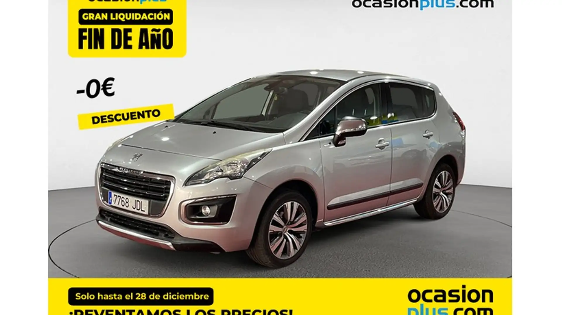 Peugeot 3008 1.6 BlueHDi Style 120 Gris - 1