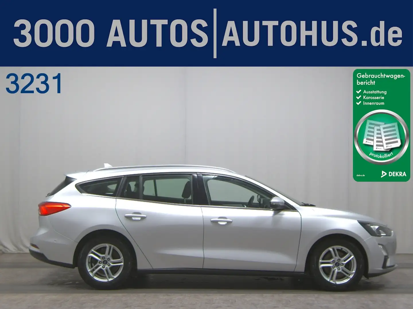Ford Focus Turnier 1.5 EcoBlue Cool & Connect ACC LM Silber - 1