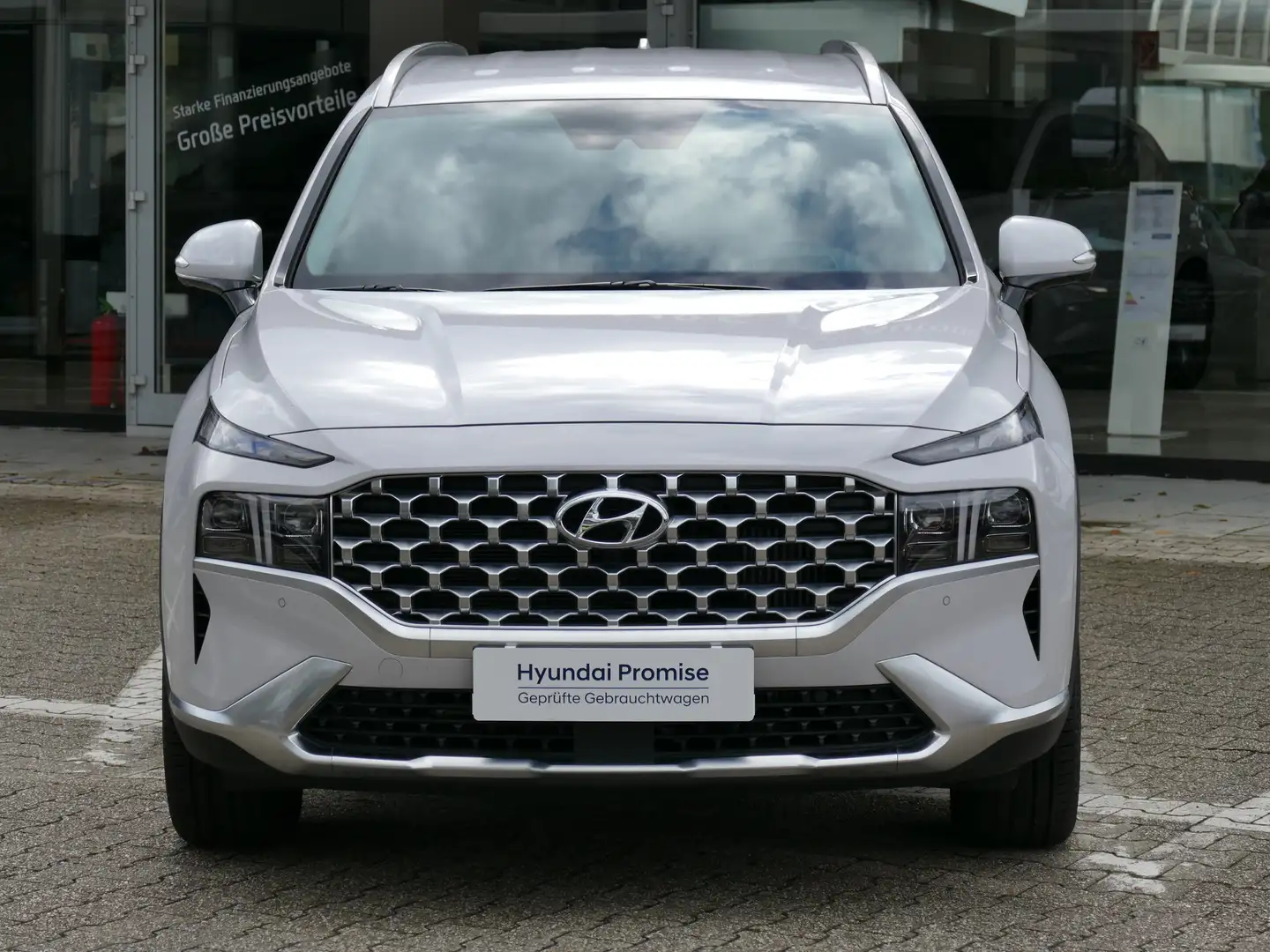 Hyundai SANTA FE 1.6 PHEV 4WD 7Sitzer Prime*AHK*360°KAMERA*LED* Weiß - 2