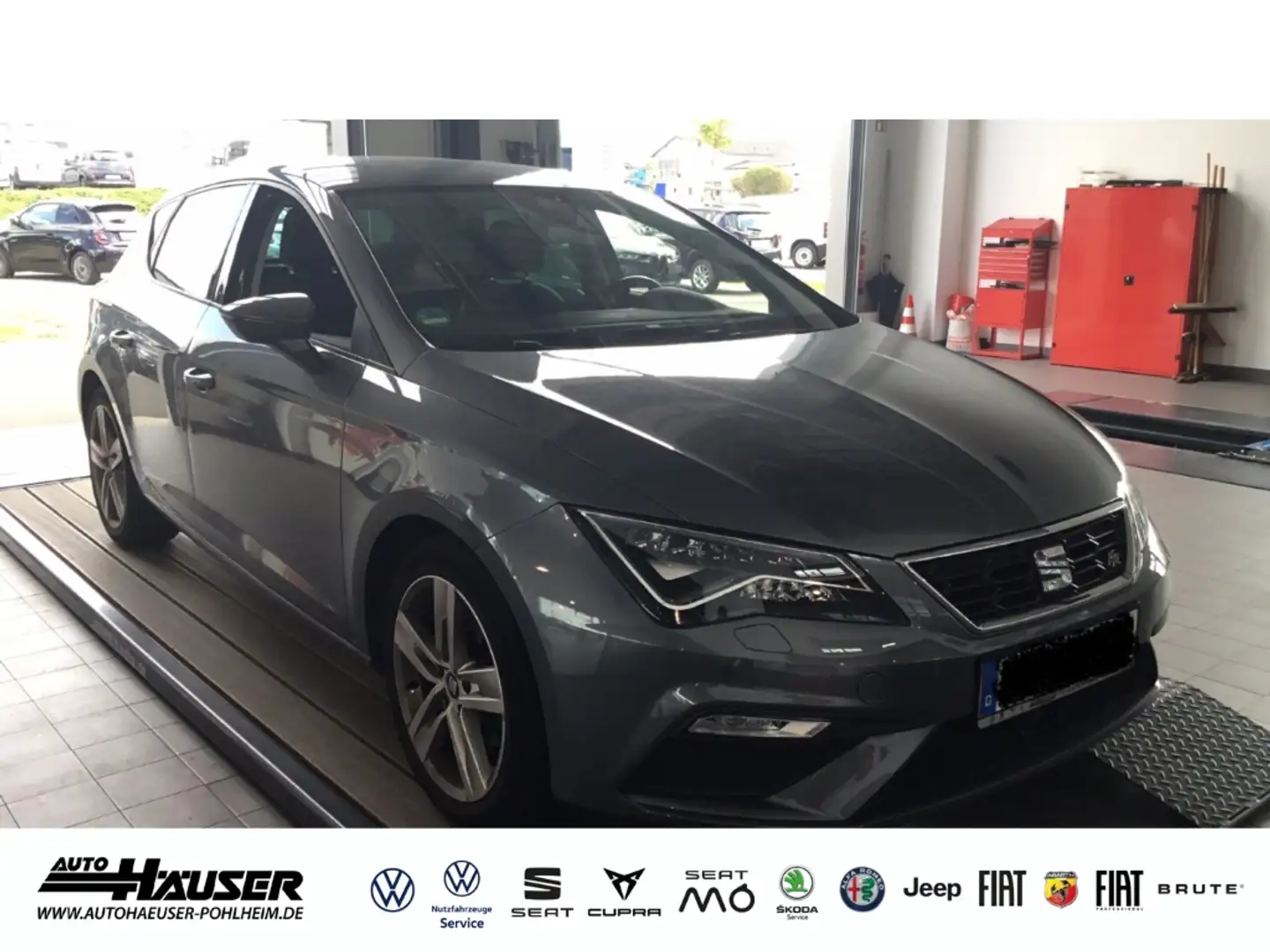 SEAT Leon FR 1.4 TSI NAVI TEMPOMAT LED PDC FULL-LINK Grau - 2