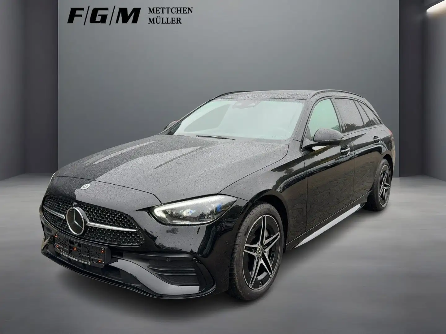 Mercedes-Benz C 300 e T AMG Line Exterieur/Navi/Styling KeyGo Zwart - 1