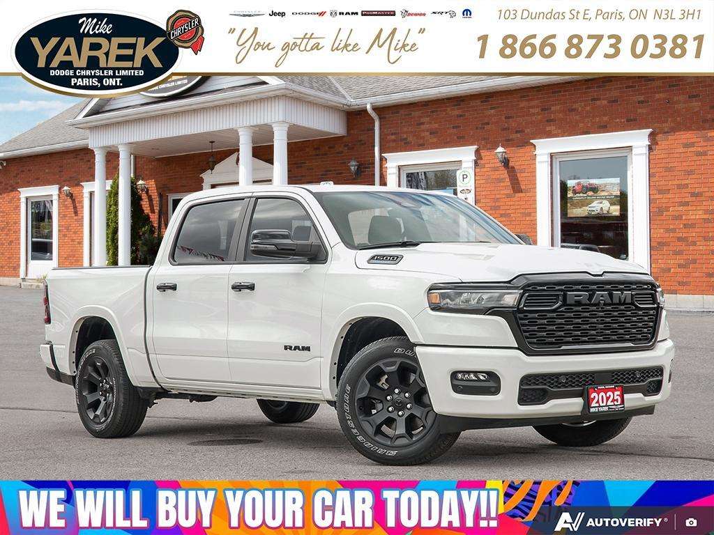 2025 RAM 1500 Big Horn 4x4 Crew Cab 5'7  Box Night Edition!!