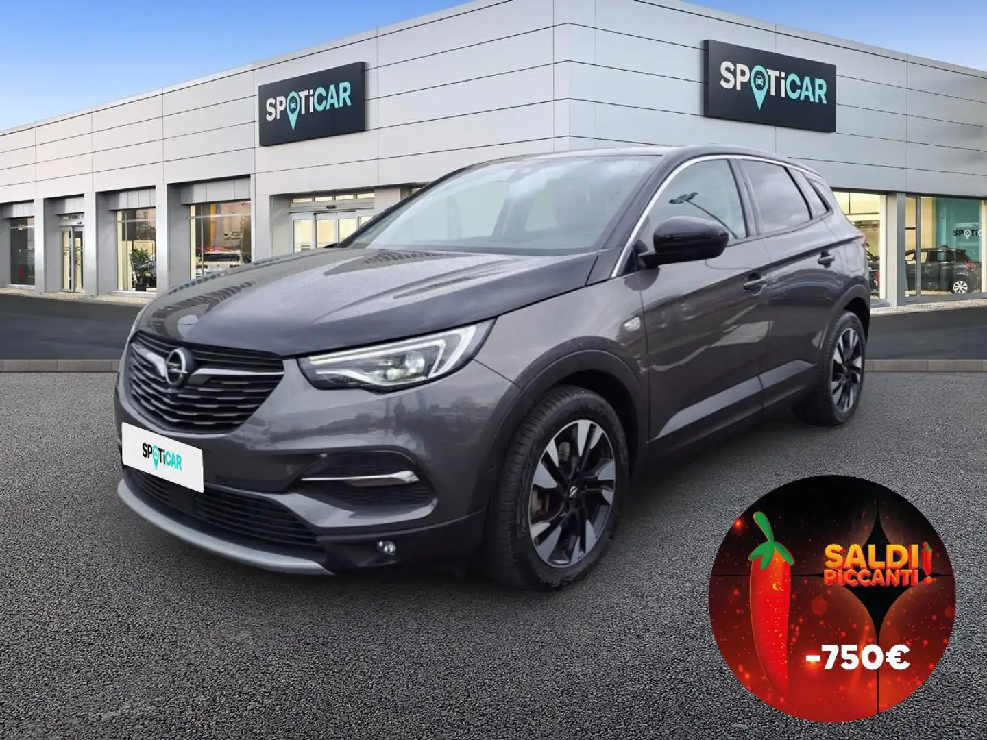 Opel Grandland X 1.6 PHEV AWD Ultimate Grigio - 1
