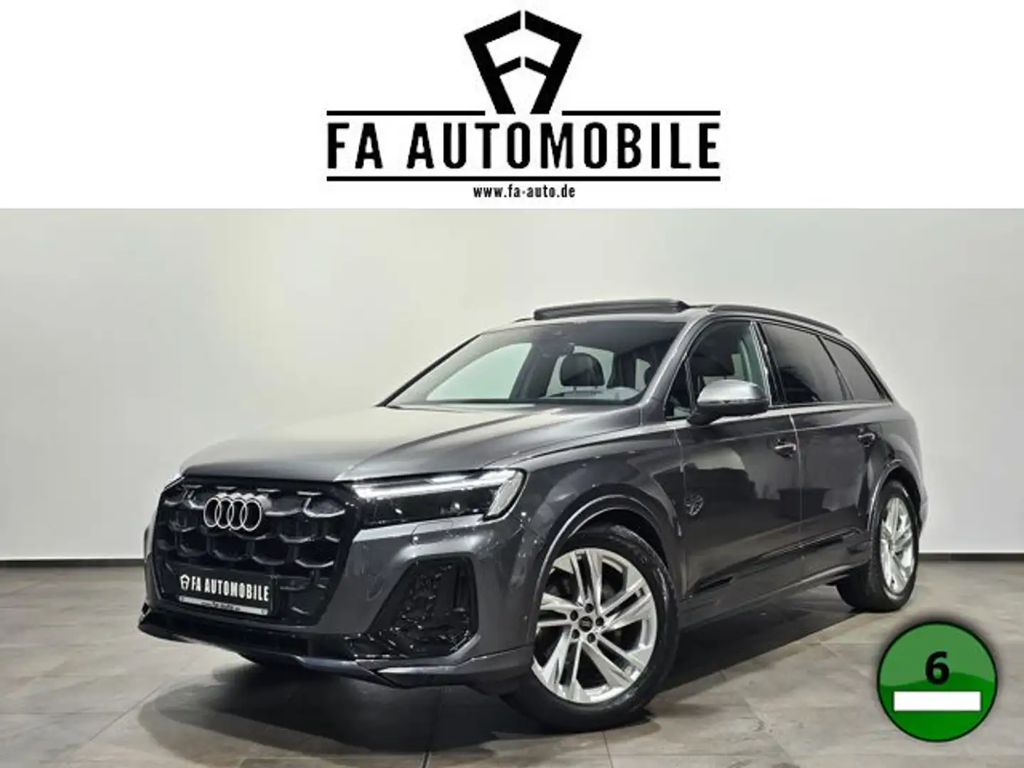 Audi Q7 50 TDI S Line Black 7Sitz Pano Matrix Facelif Grau - 1