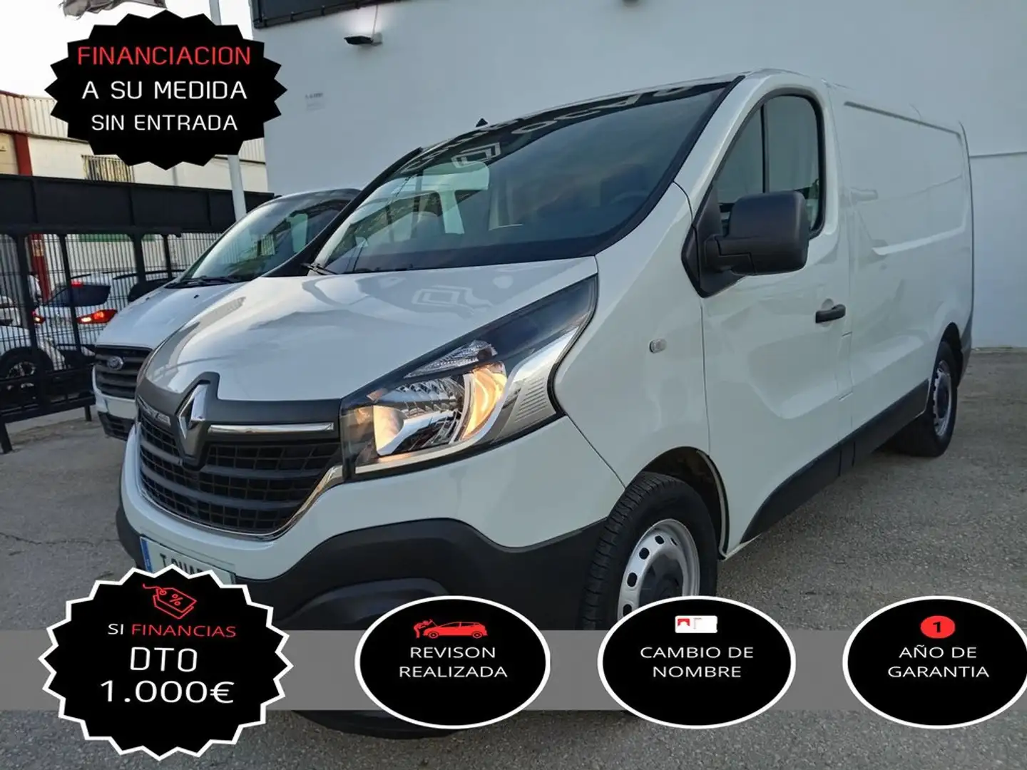Renault Trafic Furgón L1H1 BluedCi 110kW Blanco - 1