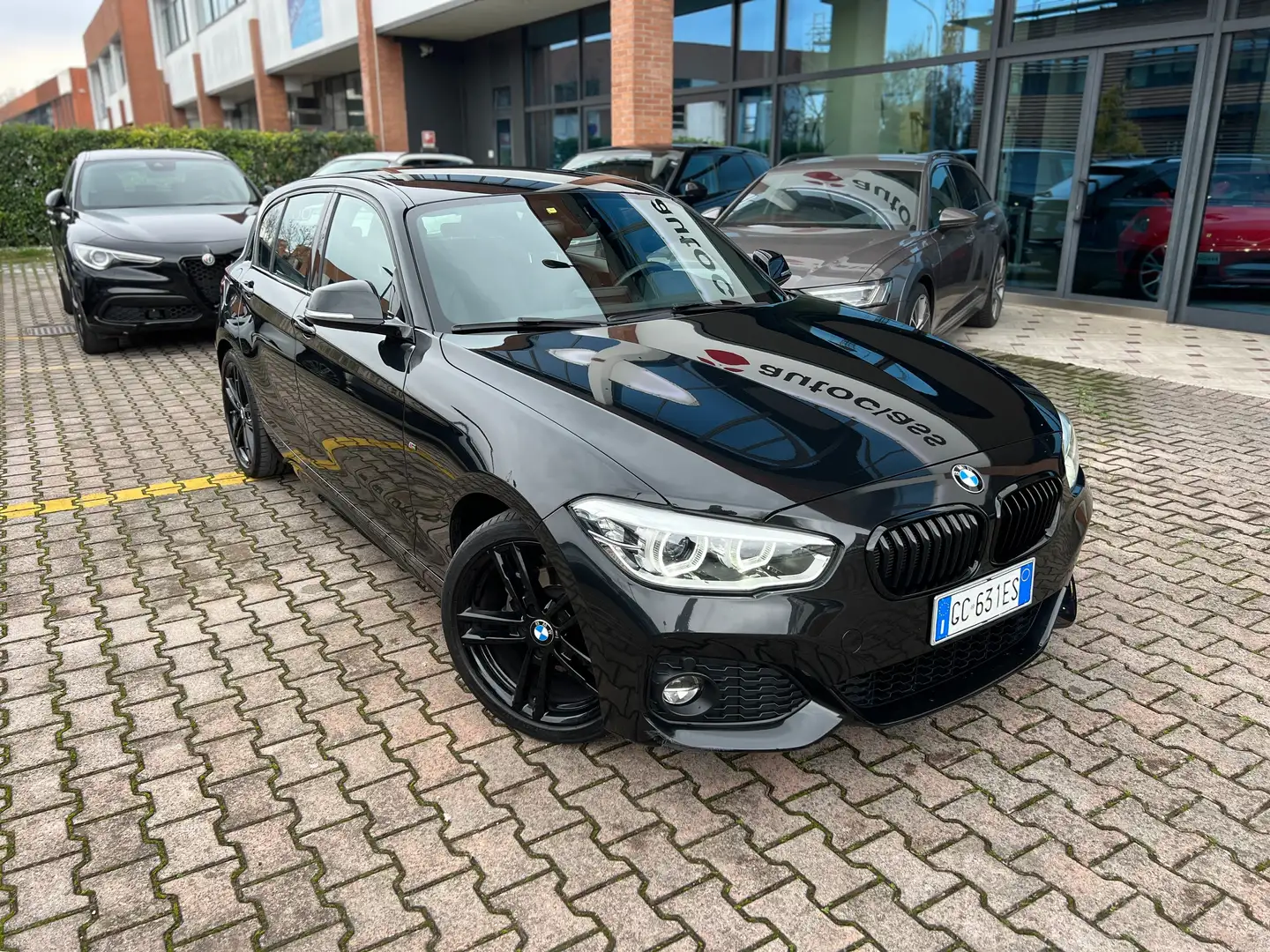 BMW 114 Serie 1 F/20-21 114d Msport 5p PELLE Schwarz - 1