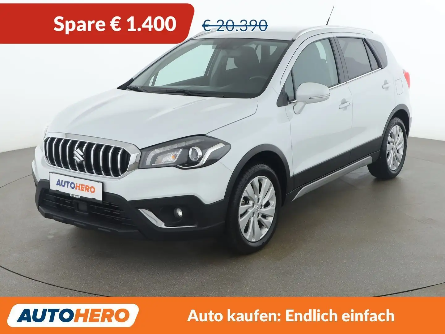 Suzuki SX4 S-Cross 1.4 BoosterJet Mild-Hybrid Shine Weiß - 1