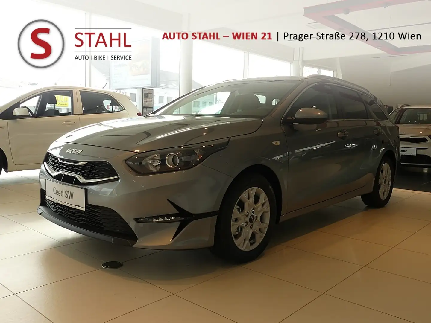 Kia Ceed SW / cee'd SW ceed SW 1,0 T-GDI GPF ISG Silber AUTO STAHL WIE... Argintiu - 1