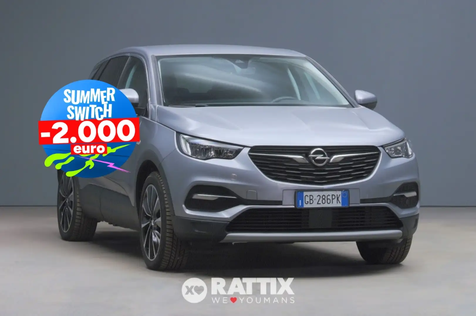 Opel Grandland X 1.6 Phev AWD Auto Grigio - 1