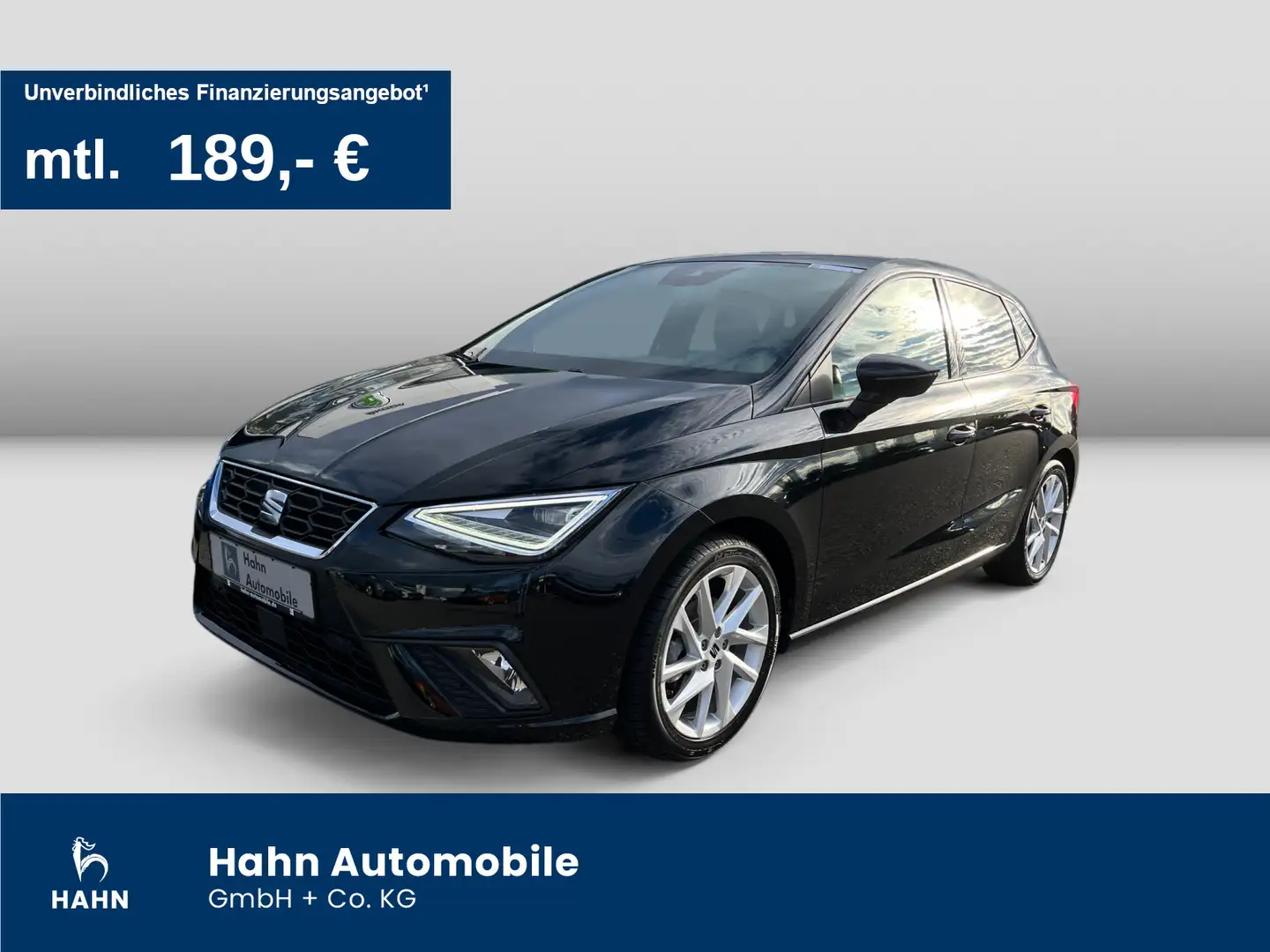 SEAT Ibiza 1.0TSI DSG FR ACC Cam LED Navi Sitzheizung Schwarz - 1